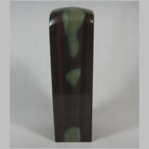 Jade liquid 39 mm dragon egg square seal fine natural green field Chihara gold stone seal engraving calligraphy and painting Tibetan