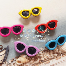 Cute Glasses Clip Pet Ornament Teddy Bibi Bear Hairclip Yorkshire Head Accessories Marzisclips