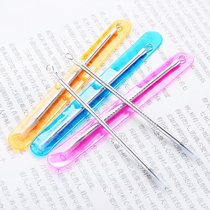 Makeup beauty squeeze acne tool Anti-sensitive portable stainless steel acne needle blackhead needle acne needle beauty needle