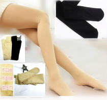 2016 spring and autumn terry thick models increase fat bottoming socks womens skin black micro-pressure thin pantyhose women