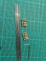 Tier set 5 sets O boat model for fishing and nest boat simulation model