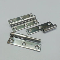 2 inch thick 304 stainless steel unload small hinge mechanical equipment hinge industrial Marine stainless steel hinge 1 piece