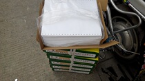 241-1 Pressure-sensitive computer continuous printing paper one unit Linyi Small Commodity City Stationery Office Supplies