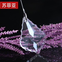 Maple leaf pendant crystal bead curtain partition curtain curtain pendant Courier violent damage re-issue more than ten