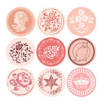 Infeel Me warm empty sticker (retro small object) 2