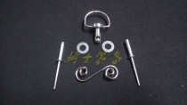 Motorcycle shroud shell surrounds 1 4 fasteners quick release screw-D stainless steel material
