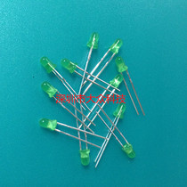 F5 green hair emerald green short feet super bright 37 yuan 1000 light emitting diode lamp beads super low price