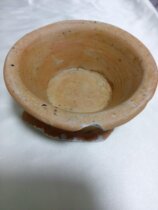  Rare Qing Dynasty plain tire bowl holder remnants Ancient porcelain pieces Package real package Old ancient porcelain specimens Porcelain cups bowls pots Stove pots