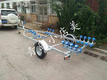 Yacht GRP Boat Trailers Road Subboat Trailer Submachine Boat Trailer FRPYS550R Yantai Yongsheng