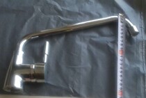 Copper hot and cold single hole hot and cold basin faucet lengthened 360 degree rotating washbasin sink faucet