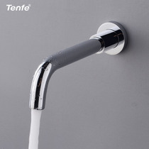 Ding Fei Copper into the wall faucet out of the water mouth 360 ° dark assembly