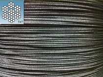 304 stainless steel wire rope hard wire rope hard steel wire rope non-standard 1*7*1 58mm