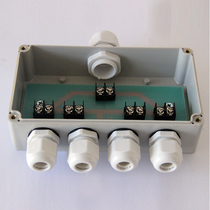 One in four out junction box PCB waterproof terminal box wire distribution box strong electric wire distribution box plastic box adapter box