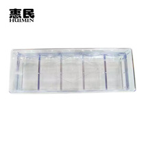 100 pieces of Texas Holdem chips loaded with new material Acrylic transparent box