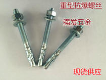 Lengthened expansion bolt car repair wall tiger car repair expanded high strength expansion screw heavy pull burst 16 * 120