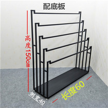 Clothing store clothes hanger headscarf rack floor landing belt rack clothing silk scarf display rack iron towel rack