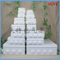 Water smart home electrical monitoring with rubber plug plastic waterproof junction box cable junction box