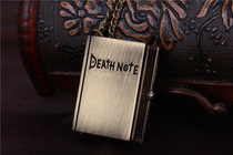 Korean fashion trend girl si death notebook pocket watch hot fashion pocket watch a generation 6072