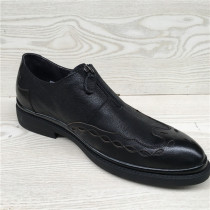 Breaking Yard Shoes Special Price Mens Shoes Leather Head Layer Bull Leather Upscale Business Positive Dress Shoes Handsome Low Bunch Men Shoes Wedding Shoes 5