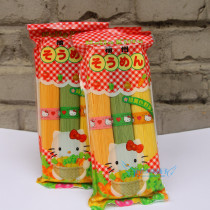 Japanese imported Hello kitty three-color vegetables fine noodles baby nutrition noodles baby food supplement