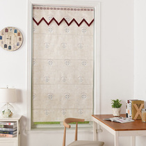 South Spring Roman curtain roller curtain curtain blackout living room bedroom study lifting partition doors and windows Ria light