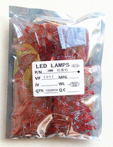 1000 highlights 3mm red LED LED F3 Red Blue yellow White Green