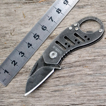 Mini knife folding knife portable key knife portable key knife multifunctional tool knife pocket outdoor self-defense portable knife