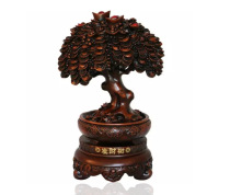 Lucky tree rich cash cow large handicraft ornaments free shop company opening gifts home decoration accessories