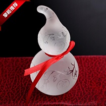 Natural crystal gourd gossip Meshach; Safety hoist feng shui ornaments townhouse to ward off evil spirits and preserving home safe lucky