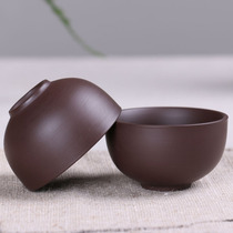 Zisha kung fu tea cup tea cup handmade small single cup host guest Cup Puer tea bowl tea cup