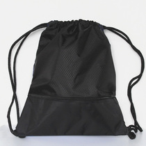 One shoulder double shoulder basketball bag Sports training game oblique cross backpack Net pocket Volleyball football bag storage drawstring mouth