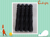 Zipper bit grinding rod handmade leather vegetable tanned leather edge banding purple sandalwood ebony grinding rod grinding block wholesale