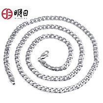 Tomorrow mens necklace s925 silver Korean fashion silver jewelry
