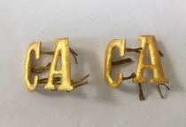 Soviet-era armed forces Lu Kongjun honor guard special brief metal letter