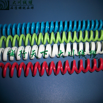 Supply of a PU spiral type spring line