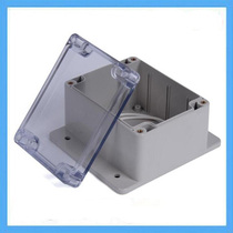 115 * 90 * 68 Waterproof Plastic Meter Case F3-3T Transparent Lid With Ear Outdoor Electrical Split Box