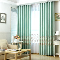 South Spring curtain blackout floor-to-ceiling windows living room bedroom window curtains finished simple modern window shade