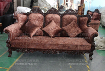 Custom European solid wood night fabric yacht KTV box hotel club cafe combination bar sofa table