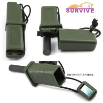 2017 New survive survivors all-weather magnesium rod magnesium block Flint fire stick hot landing