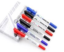 Taiwanese Lion double head oily strange pen 685 marker pen double head Hook pen small double head oil pen