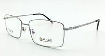 Large Face Myopia Glasses Leading Cadres Square large frame Pure titanium Eye frames Mens glasses frame 57MM Brief