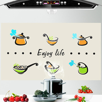 3 kitchen oil-proof stickers high temperature resistant cabinet stove waterproof tile stickers scrub wall stickers self-adhesive
