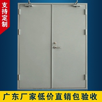 Customized manufacturers direct sales of methylc steel insulation fire door fire - fighting channel package fire - control acceptance