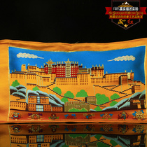  Tibetan red characteristic natural spices Potala Palace Buddha eight treasures pattern full of aroma soft and comfortable sachets and pillows