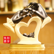 Wedding gift practical living room decoration home room decoration TV cabinet creative wedding anniversary gift