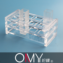 Plexiglass cuvette rack 751 10 20 30 40 50mm quartz cuvette rack can be customized