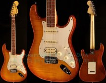 Customer Custom Fenders Select Stratocaster2 with inlaid fingerboard electric guitar