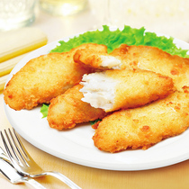 Frozen powder-wrapped cod strips 1080g36 deep-sea cod steak Western fried seafood