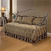 ys063 European-style high-end wrought iron sofa bed Pull-out double sofa bed sitting and sleeping dual-purpose sofa bed