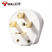 Bull industrial wiring board plug 440V 16A three-phase four-pole plug four-foot flat plug GN-T16
